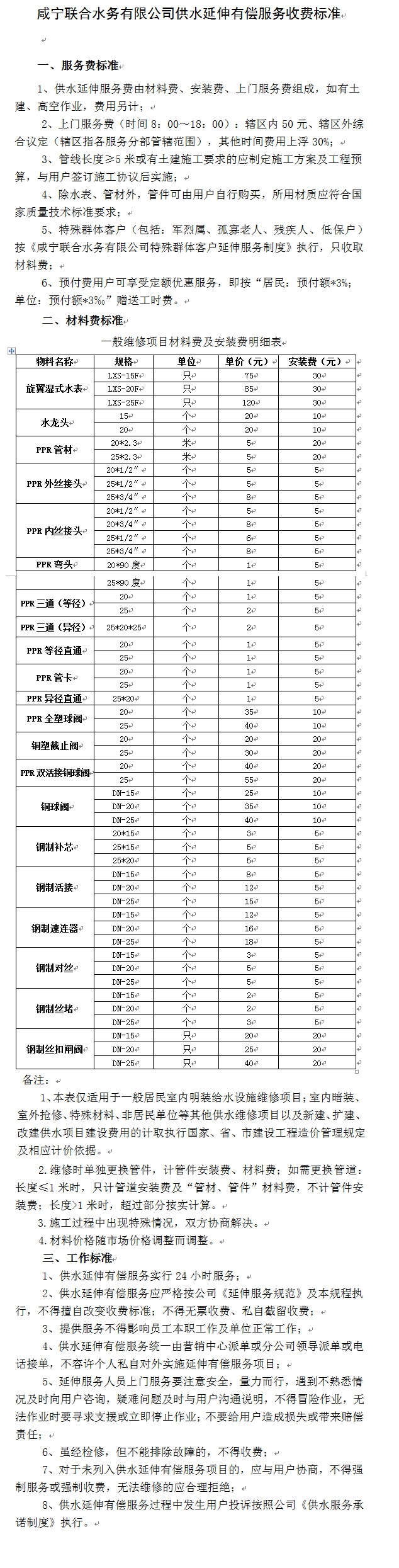 供水延伸有偿服务收费标准.jpg